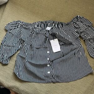 Faithfull the brand off the shoulder top